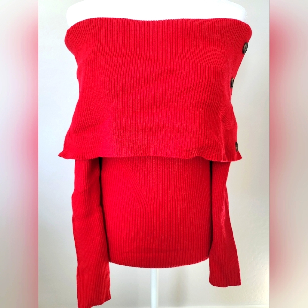 (NWOT) Banana Republic off the shoulder sweater